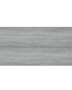 Szürke sonoma színű szerelt fa éjjeliszekrény 100x38,5x45 cm