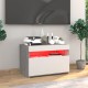 Szürke sonoma tv-szekrény led-lámpákkal 60 x 35 x 40 cm Szürke sonoma tv-szekrény led-lámpákkal 60 x 35 x 40 cm