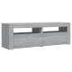 Szürke sonoma színű tv-szekrény led-lámpákkal 120 x 35 x 40 cm Szürke sonoma színű tv-szekrény led-lámpákkal 120 x 35 x 40 cm