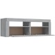 Szürke sonoma színű tv-szekrény led-lámpákkal 120 x 35 x 40 cm Szürke sonoma színű tv-szekrény led-lámpákkal 120 x 35 x 40 cm