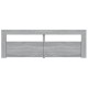 Szürke sonoma színű tv-szekrény led-lámpákkal 120 x 35 x 40 cm Szürke sonoma színű tv-szekrény led-lámpákkal 120 x 35 x 40 cm
