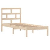 Tömör fa ágykeret 75 x 190 cm (small single) Tömör fa ágykeret 75 x 190 cm (small single)