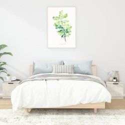 2 db betonszürke éjjeliszekrény 40 x 39 x 40 cm