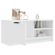 Fehér szerelt fa tv-szekrény 80 x 35 x 36,5 cm Fehér szerelt fa tv-szekrény 80 x 35 x 36,5 cm