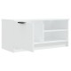Fehér szerelt fa tv-szekrény 80 x 35 x 36,5 cm Fehér szerelt fa tv-szekrény 80 x 35 x 36,5 cm
