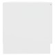 Fehér szerelt fa tv-szekrény 80 x 35 x 36,5 cm Fehér szerelt fa tv-szekrény 80 x 35 x 36,5 cm