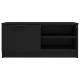Fekete szerelt fa tv-szekrény 80 x 35 x 36,5 cm Fekete szerelt fa tv-szekrény 80 x 35 x 36,5 cm