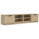 2 db sonoma-tölgy színű szerelt fa tv-szekrény 80x35x36,5 cm 2 db sonoma-tölgy színű szerelt fa tv-szekrény 80x35x36,5 cm
