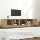 2 db sonoma-tölgy színű szerelt fa tv-szekrény 80x35x36,5 cm 2 db sonoma-tölgy színű szerelt fa tv-szekrény 80x35x36,5 cm