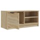 2 db sonoma-tölgy színű szerelt fa tv-szekrény 80x35x36,5 cm 2 db sonoma-tölgy színű szerelt fa tv-szekrény 80x35x36,5 cm