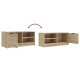 2 db sonoma-tölgy színű szerelt fa tv-szekrény 80x35x36,5 cm 2 db sonoma-tölgy színű szerelt fa tv-szekrény 80x35x36,5 cm