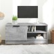 Betonszürke szerelt fa tv-szekrény 80x35x36,5 cm Betonszürke szerelt fa tv-szekrény 80x35x36,5 cm