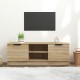 Sonoma-tölgyszínű szerelt fa fali tv-szekrény 102x35x36,5 cm
