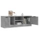 Betonszürke szerelt fa tv-szekrény 102x35x36,5 cm Betonszürke szerelt fa tv-szekrény 102x35x36,5 cm