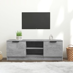 Betonszürke szerelt fa tv-szekrény 102x35x36,5 cm