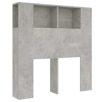 Betonszürke áthidaló szekrény 100 x 18,5 x 102,5 cm