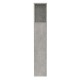Betonszürke áthidaló szekrény 100 x 18,5 x 104,5 cm