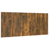 Füstös tölgy színű szerelt fa ágyfejtámla 200x1,5x80 cm