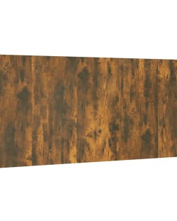 Füstös tölgy színű szerelt fa ágyfejtámla 200x1,5x80 cm
