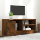 Füstös tölgyszínű szerelt fa tv-szekrény 80 x 35 x 36,5 cm Füstös tölgyszínű szerelt fa tv-szekrény 80 x 35 x 36,5 cm