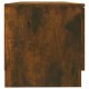 Füstös tölgyszínű szerelt fa tv-szekrény 80 x 35 x 36,5 cm Füstös tölgyszínű szerelt fa tv-szekrény 80 x 35 x 36,5 cm