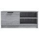 2 db szürke sonoma színű szerelt fa tv-szekrény 80x35x36,5 cm