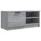 2 db szürke sonoma színű szerelt fa tv-szekrény 80x35x36,5 cm