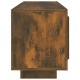 Füstös tölgyszínű szerelt fa fali tv-szekrény 102 x 35 x 45 cm Füstös tölgyszínű szerelt fa fali tv-szekrény 102 x 35 x 45 cm