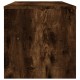 Füstös tölgyszínű szerelt fa tv-szekrény 100 x 40 x 40 cm Füstös tölgyszínű szerelt fa tv-szekrény 100 x 40 x 40 cm