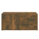 Füstös tölgyszínű szerelt fa tv-szekrény 80 x 34 x 36 cm Füstös tölgyszínű szerelt fa tv-szekrény 80 x 34 x 36 cm