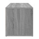 Szürke sonoma színű szerelt fa tv-szekrény 80 x 34 x 36 cm Szürke sonoma színű szerelt fa tv-szekrény 80 x 34 x 36 cm