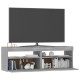 Szürke sonoma színű tv-szekrény led-lámpákkal 120 x 35 x 40 cm Szürke sonoma színű tv-szekrény led-lámpákkal 120 x 35 x 40 cm
