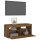 Füstös tölgy színű tv-szekrény led-világítással 90 x 35 x 40 cm Füstös tölgy színű tv-szekrény led-világítással 90 x 35 x 40 cm
