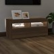 Barna tölgy színű tv-szekrény led-világítással 90 x 35 x 40 cm Barna tölgy színű tv-szekrény led-világítással 90 x 35 x 40 cm