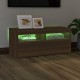 Barna tölgy színű tv-szekrény led-világítással 90 x 35 x 40 cm Barna tölgy színű tv-szekrény led-világítással 90 x 35 x 40 cm