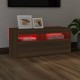 Barna tölgy színű tv-szekrény led-világítással 90 x 35 x 40 cm Barna tölgy színű tv-szekrény led-világítással 90 x 35 x 40 cm