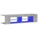 Szürke sonoma színű tv-szekrény led-lámpákkal 135 x 39 x 30 cm Szürke sonoma színű tv-szekrény led-lámpákkal 135 x 39 x 30 cm