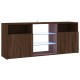 Barna tölgy színű led-es tv-szekrény 120x30x50 cm Barna tölgy színű led-es tv-szekrény 120x30x50 cm