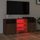 Barna tölgy színű led-es tv-szekrény 120x30x50 cm Barna tölgy színű led-es tv-szekrény 120x30x50 cm