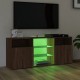 Barna tölgy színű led-es tv-szekrény 120x30x50 cm Barna tölgy színű led-es tv-szekrény 120x30x50 cm