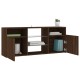 Barna tölgy színű led-es tv-szekrény 120x30x50 cm Barna tölgy színű led-es tv-szekrény 120x30x50 cm