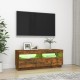 Füstös tölgyszínű tv-szekrény led-világítással 100 x 35 x 40 cm Füstös tölgyszínű tv-szekrény led-világítással 100 x 35 x 40 cm