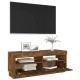 Füstös tölgyszínű tv-szekrény led-világítással 100 x 35 x 40 cm Füstös tölgyszínű tv-szekrény led-világítással 100 x 35 x 40 cm