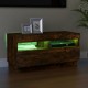 Füstös tölgyszínű tv-szekrény led-világítással 80 x 35 x 40 cm Füstös tölgyszínű tv-szekrény led-világítással 80 x 35 x 40 cm