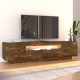 Füstös tölgyszínű tv-szekrény led-világítással 160x35x40 cm Füstös tölgyszínű tv-szekrény led-világítással 160x35x40 cm