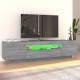 Szürke sonoma színű tv-szekrény led-lámpákkal 160x35x40 cm Szürke sonoma színű tv-szekrény led-lámpákkal 160x35x40 cm
