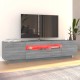 Szürke sonoma színű tv-szekrény led-lámpákkal 160x35x40 cm Szürke sonoma színű tv-szekrény led-lámpákkal 160x35x40 cm