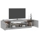 Szürke sonoma színű tv-szekrény led-lámpákkal 160x35x40 cm Szürke sonoma színű tv-szekrény led-lámpákkal 160x35x40 cm
