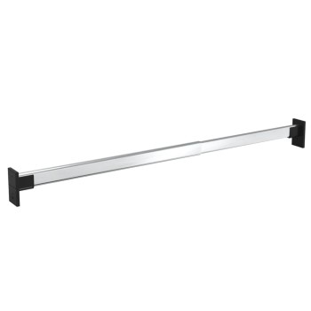 2 db ezüst teleszkópos gardróbsín 58-100 cm