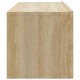 2 db sonoma-tölgyszín szerelt fa fali tv-szekrény 100x30x30 cm 2 db sonoma-tölgyszín szerelt fa fali tv-szekrény 100x30x30 cm